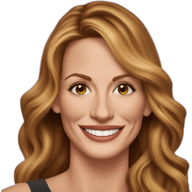 Julia Roberts qui fait la fête emoji