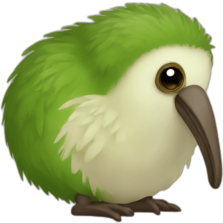 A kiwi bird emoji