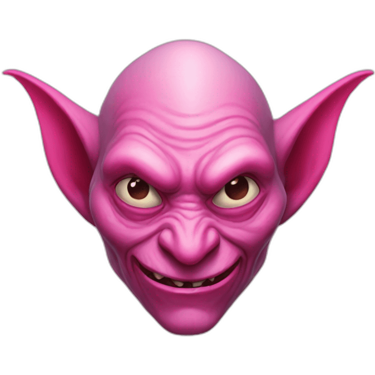 pink goblin emoji