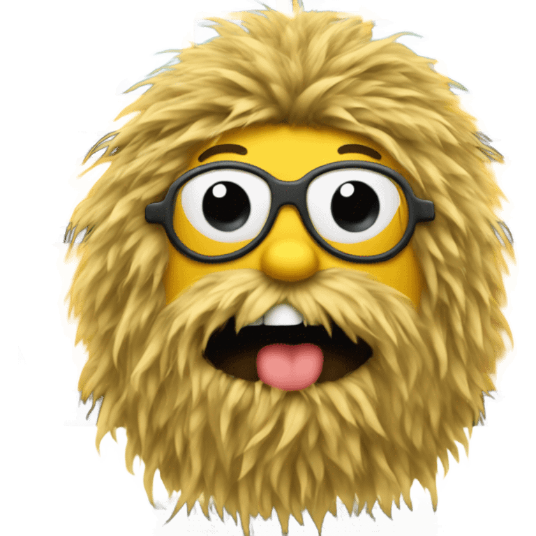 hairy school bus emoji