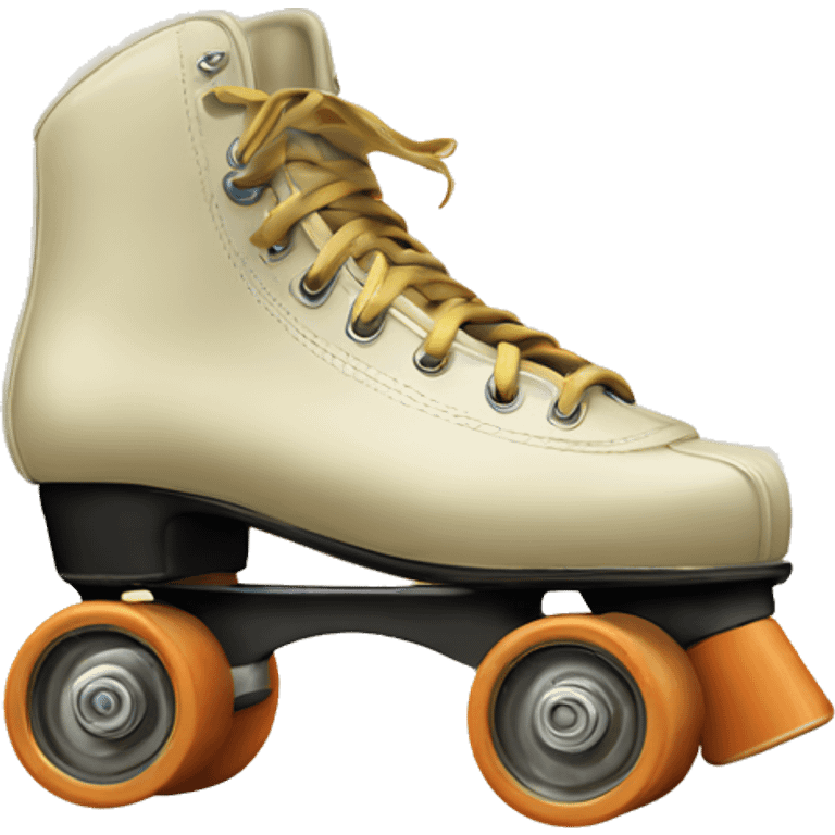 Vintage roller skate emoji