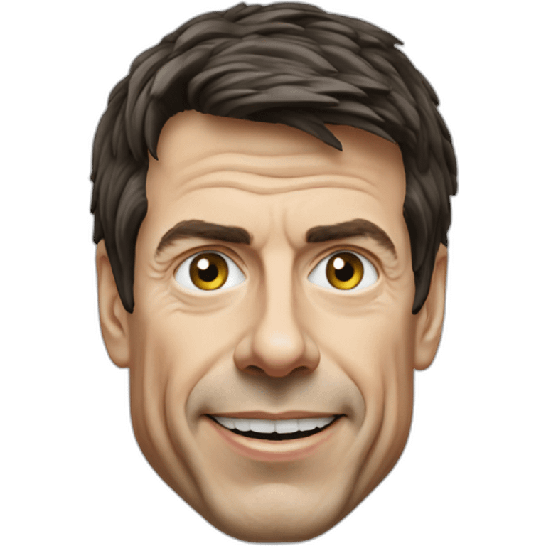 Toto Wolff avec un gros bouton sur le front emoji