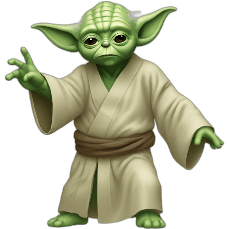 yoda who dab emoji