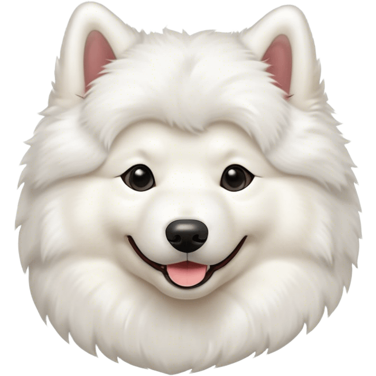 happy samoyed in Reims emoji