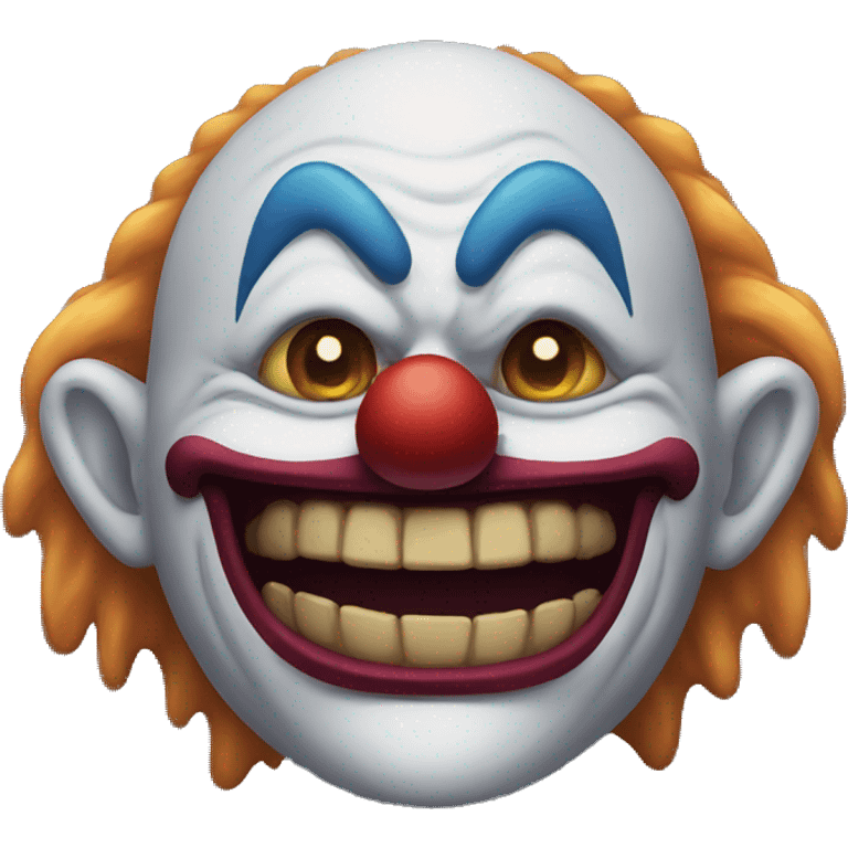 evil clown emoji