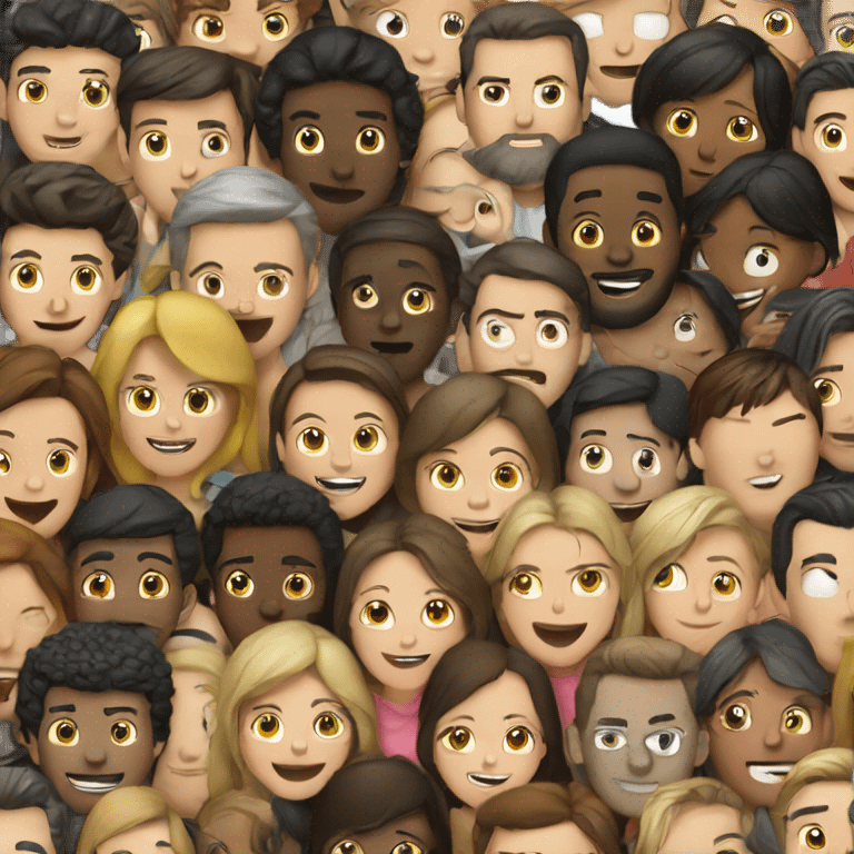 crowd of people emoji