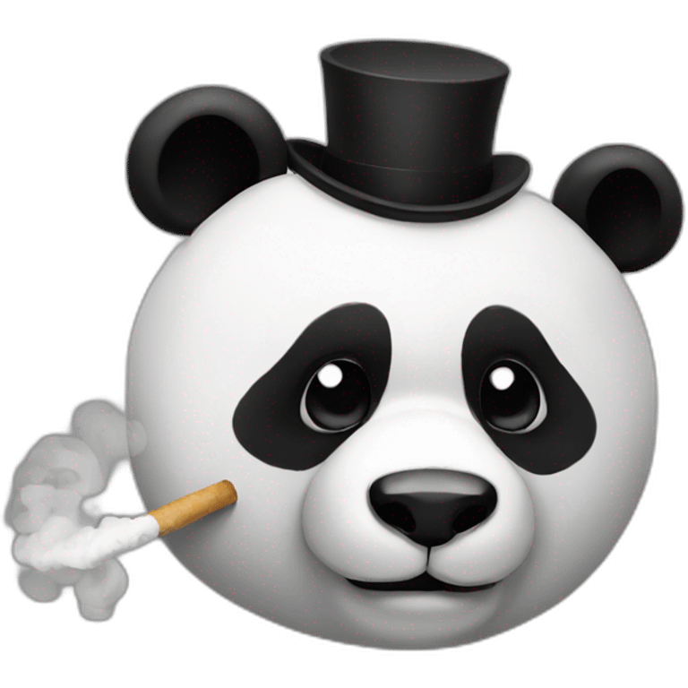 panda smoke  emoji