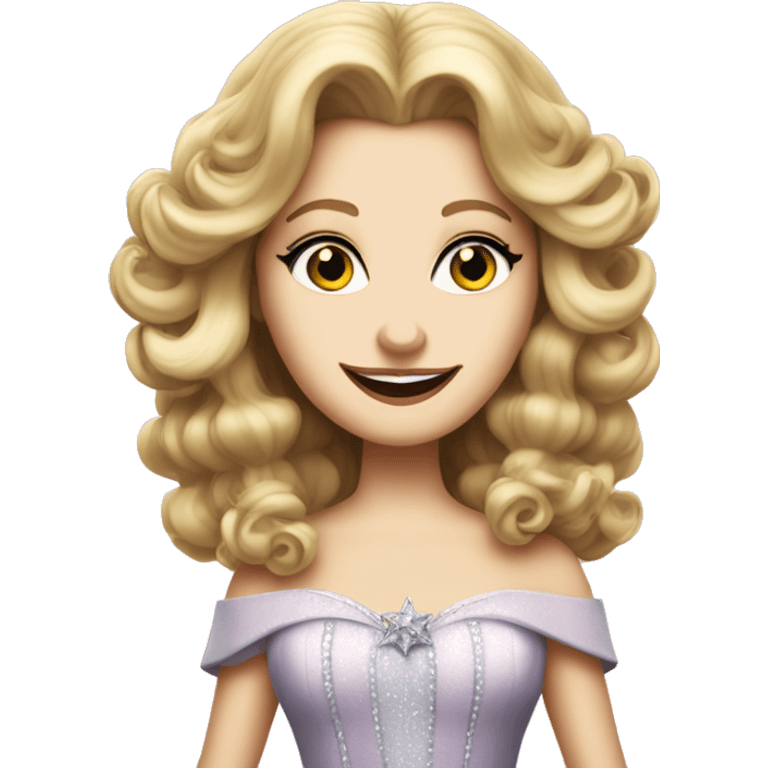 Glinda from wicked on broadway emoji