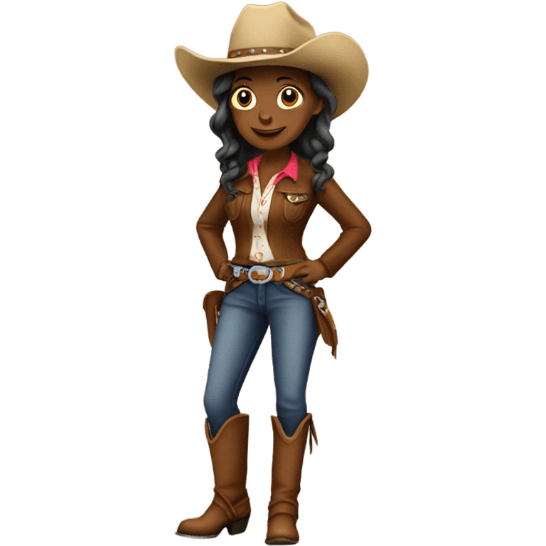 Cowgirl emoji