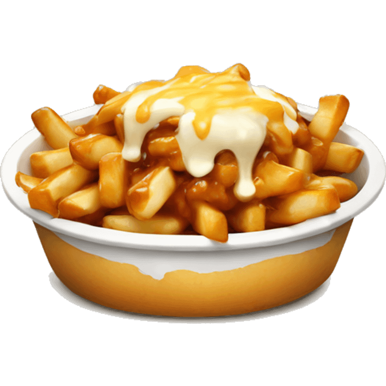 Poutine qui mange du Poutine emoji