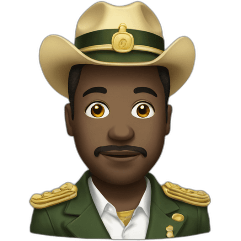 Ali bongo fumant emoji