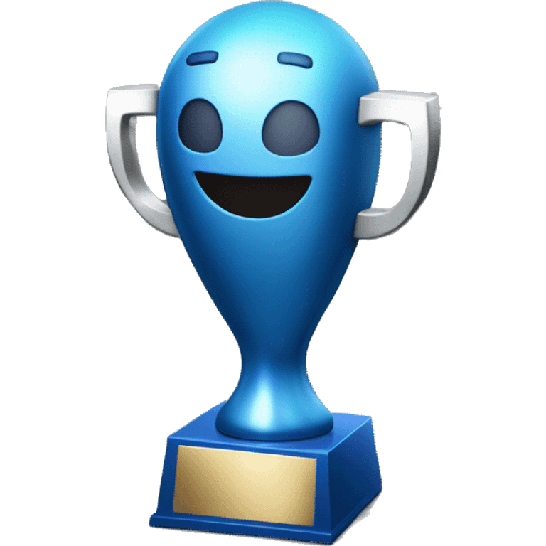 blue platinum ps5 trophy emoji