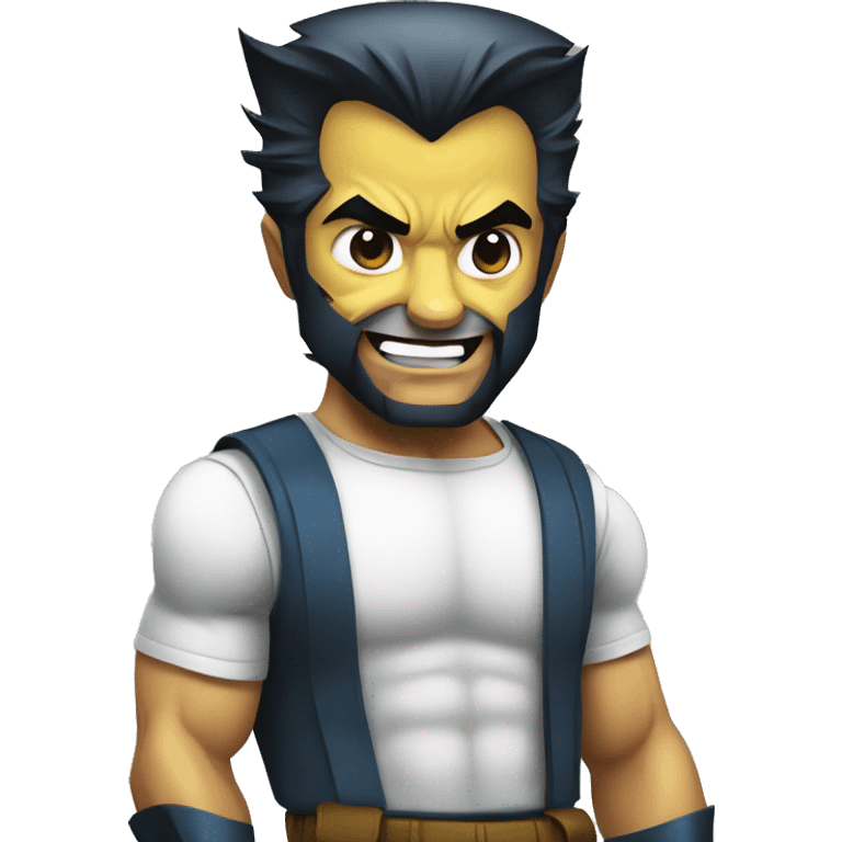 Wolverine comic emoji