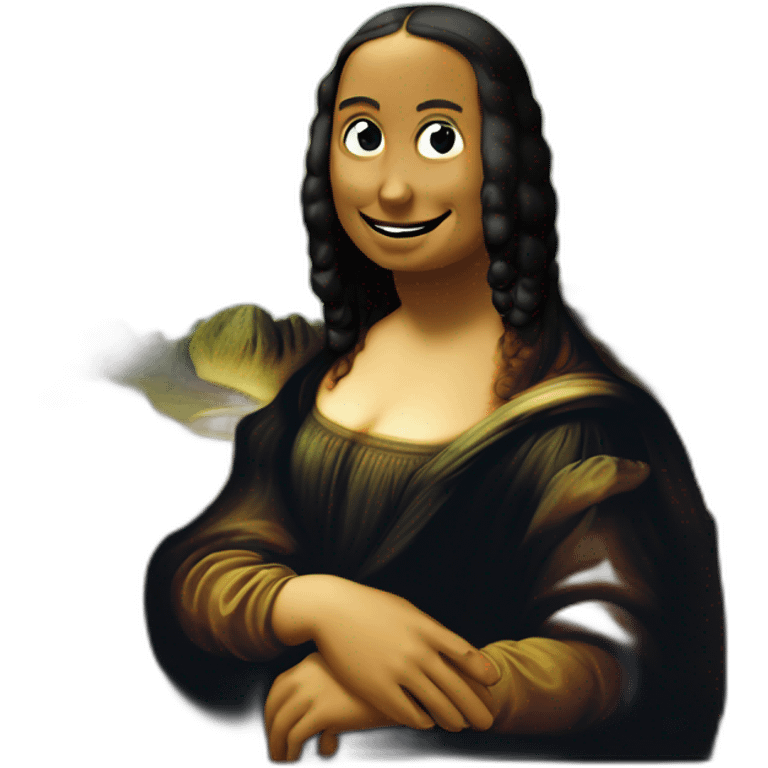 Mona lisa emoji