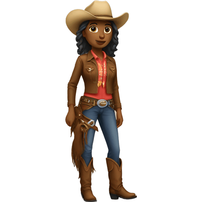 cowgirl  emoji