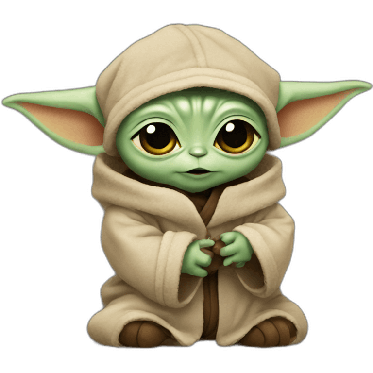 cute baby yoda emoji