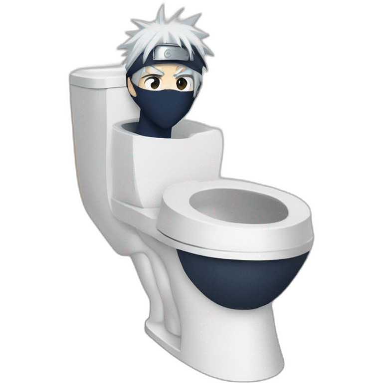 kakashi au toilet emoji