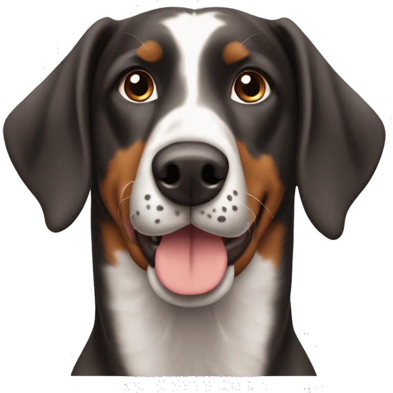 German pointer and dachshund and Australian Shepard  emoji