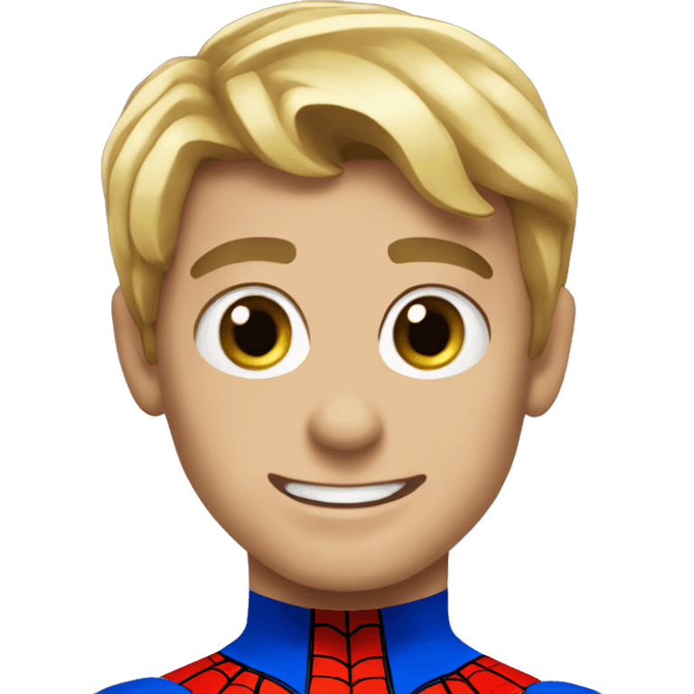 spiderman in superman clo emoji