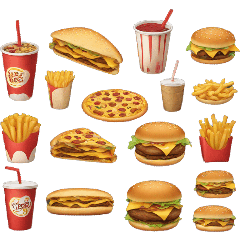 fast food  emoji