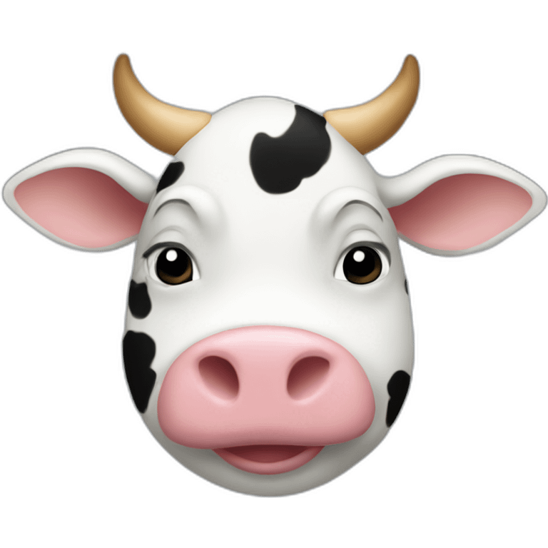 Vache sur souris emoji