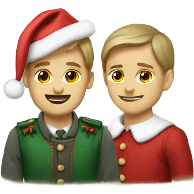 Hungary Poland christmas emoji