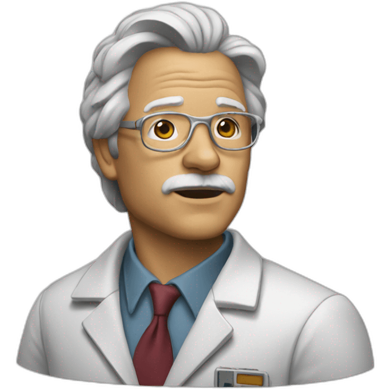 doc from back to the future emoji