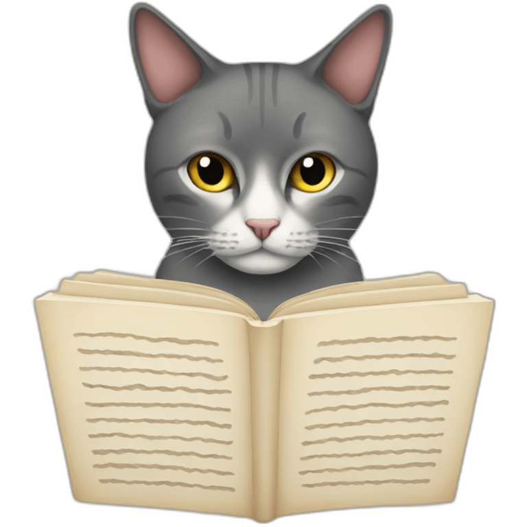 Cat-reading-the-odyssey emoji