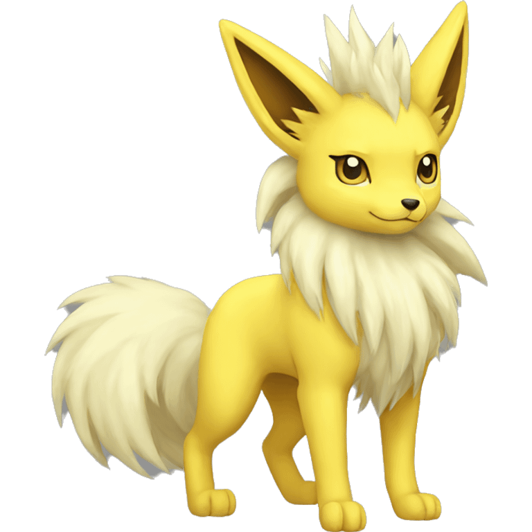 Ninetails-Jolteon full body emoji