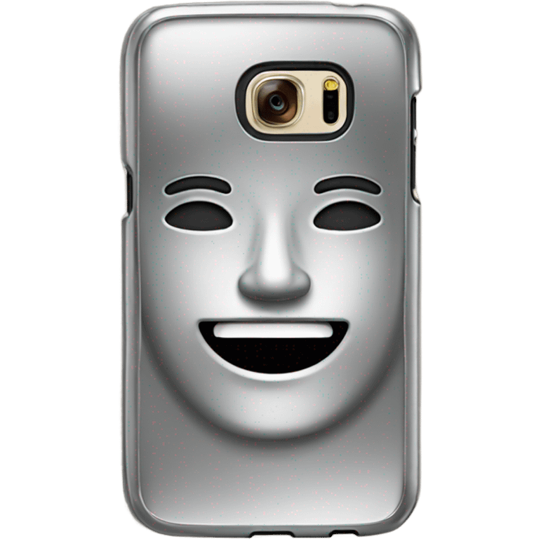 Metallic luxury case emoji