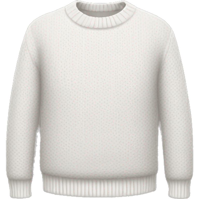 White sweater emoji