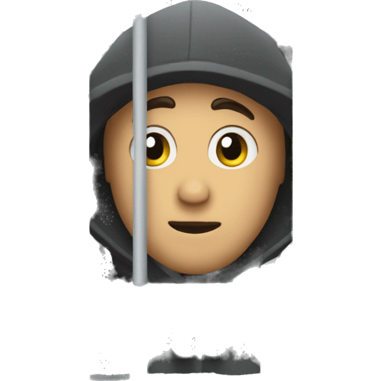 burgler behind bars emoji