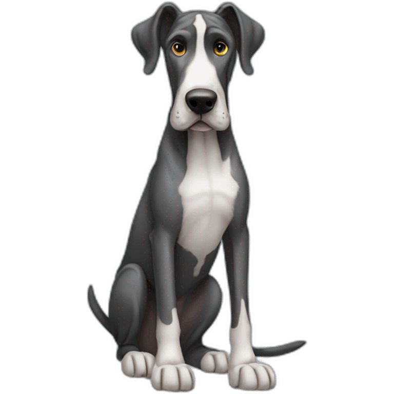 dog-great-dane-full-body emoji