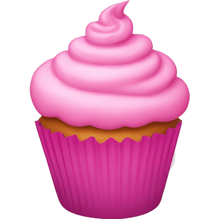 pink cupcake  emoji