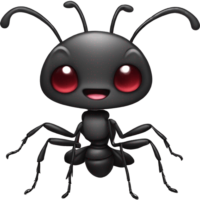 cute chibi cartoon ant emoji