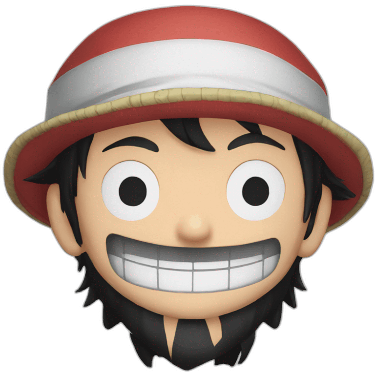 One piece luffy emoji