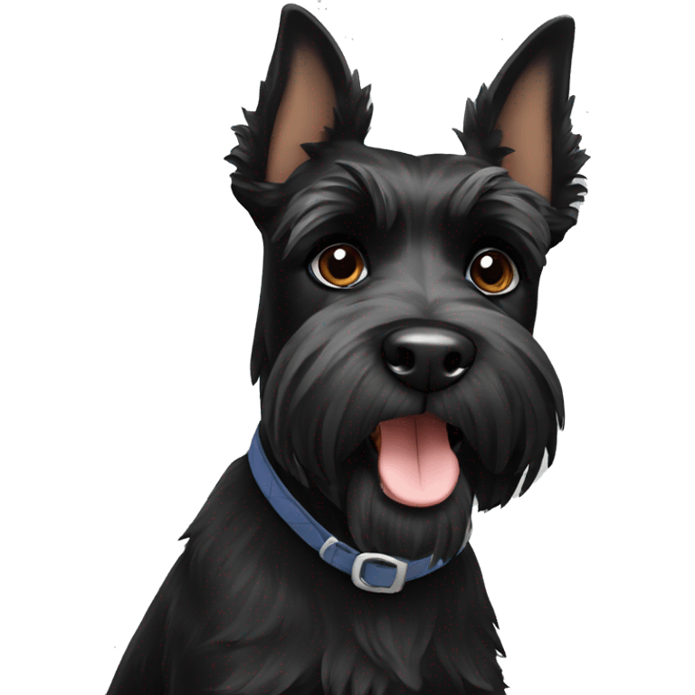 black scotish terrier emoji