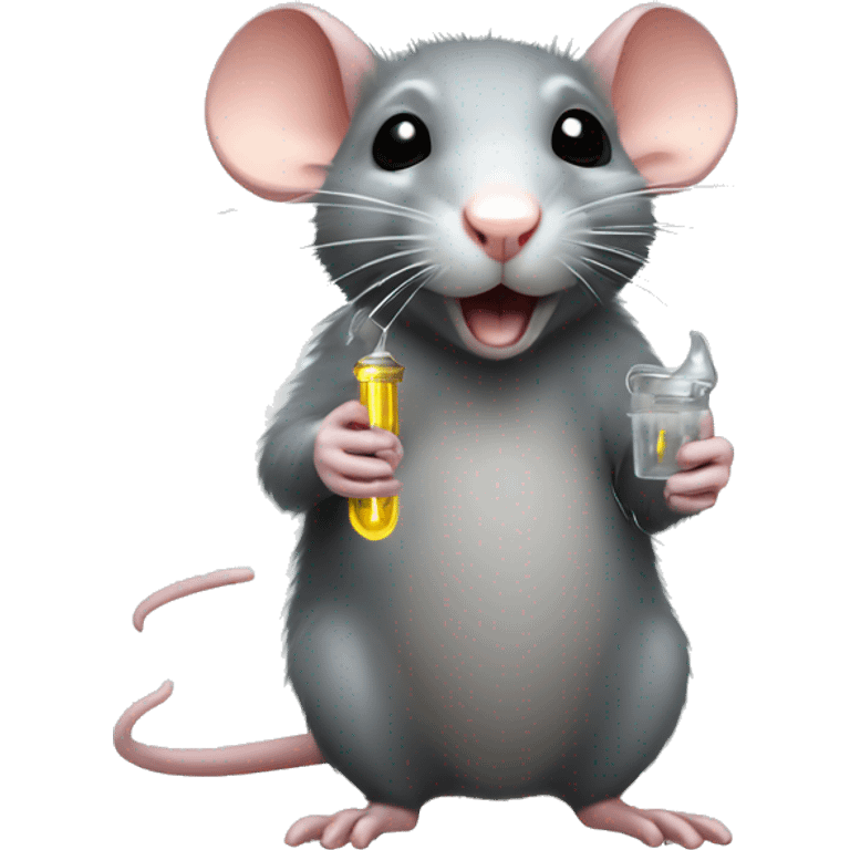 Rat avec ampoule emoji