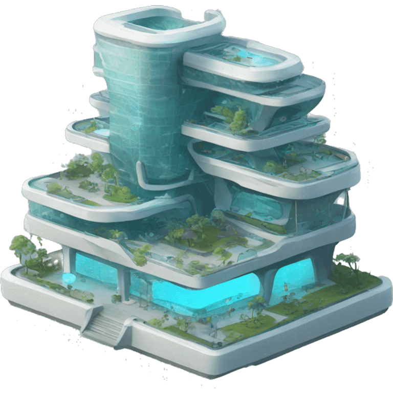 futuristic environment emoji