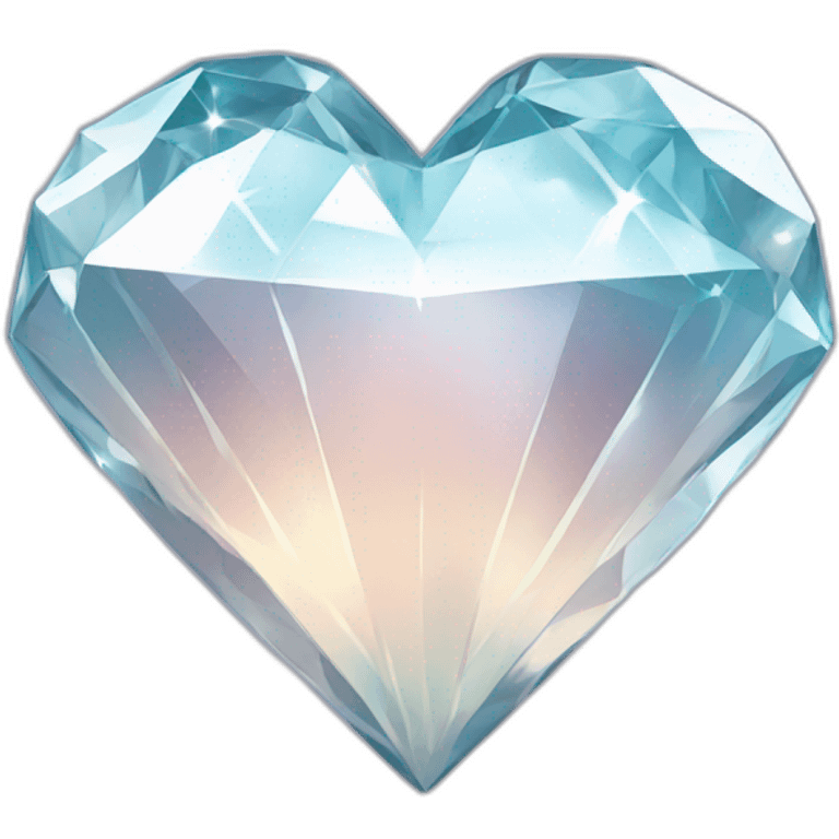 Diamond heart emoji