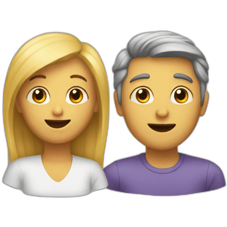 2 people talking emoji