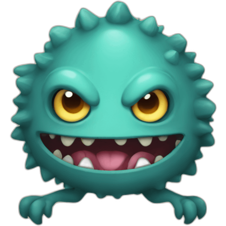 Monstre mignon emoji