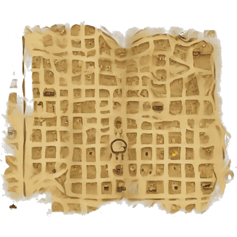 marauder's map from Harry Potter emoji