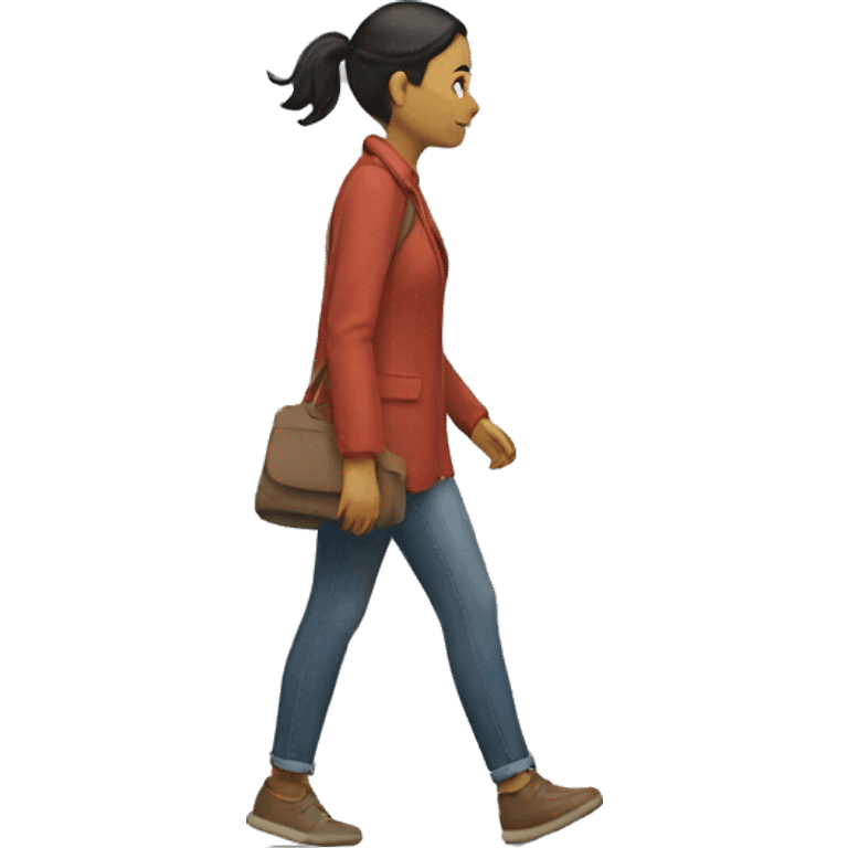 woman walking emoji