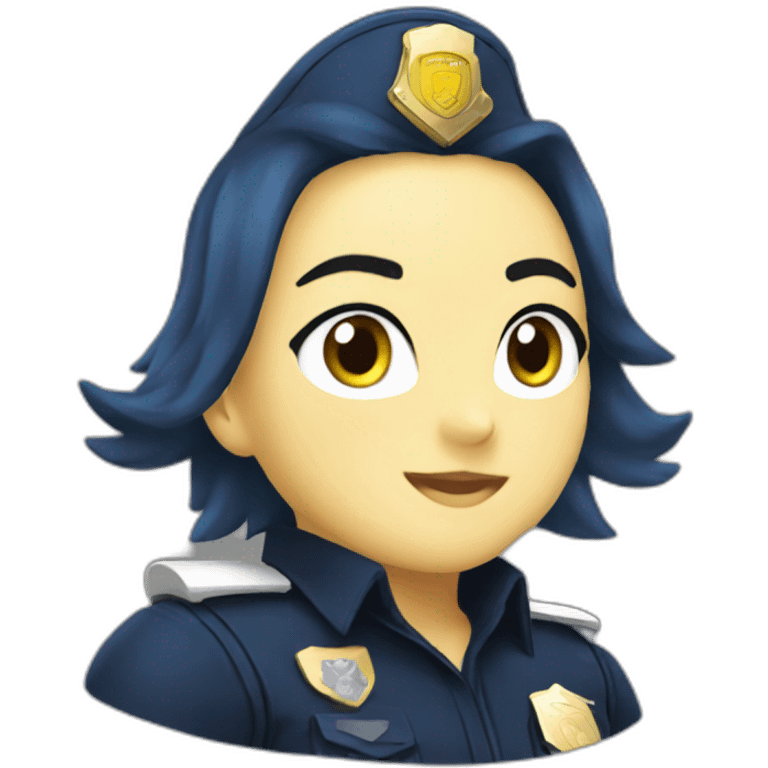 jenny police pokemon emoji