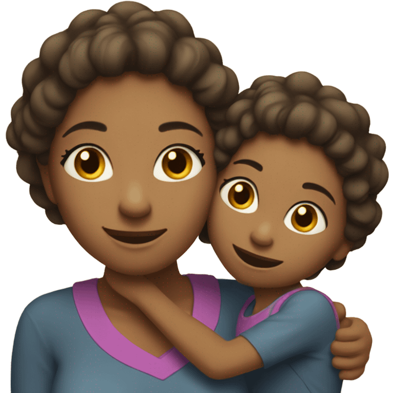 Mother and doughter  emoji