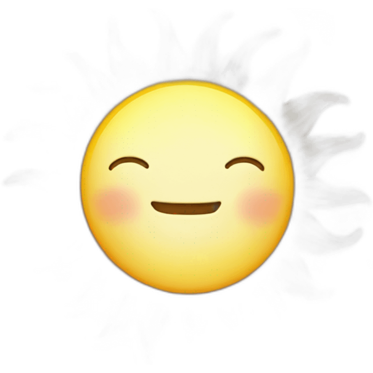 Lovely sun  emoji