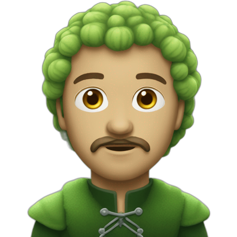 Green gumdrop game of thrones  emoji