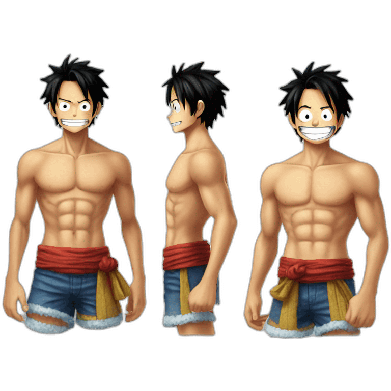 Luffy sur nami emoji