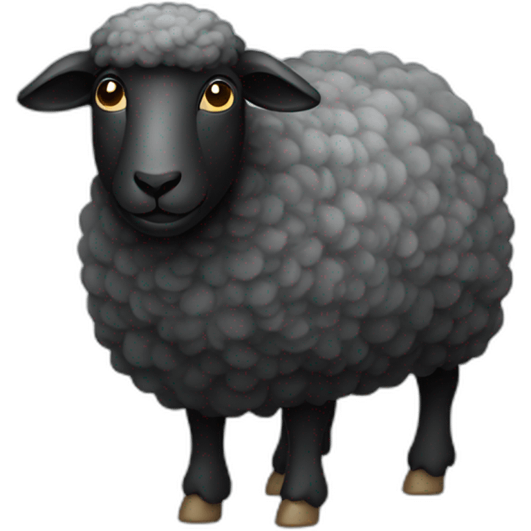 black sheep emoji